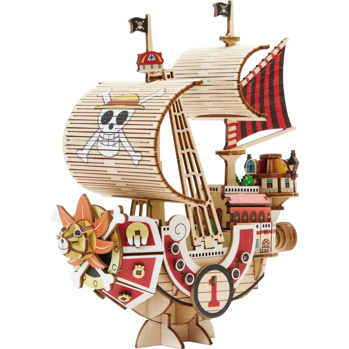 Maquette en bois One Piece Thousand Sunny