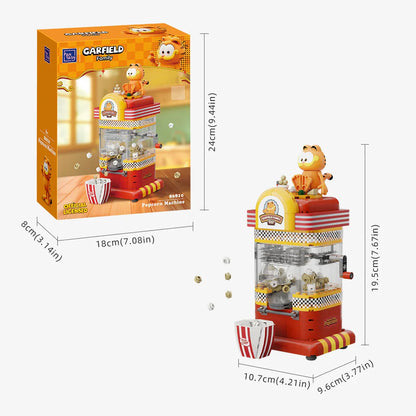 Pantasy Garfield Popcorn Machine - Boîte et dimensions