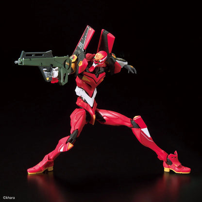 RG Evangelion Production Model-02 - Posing avec fusil