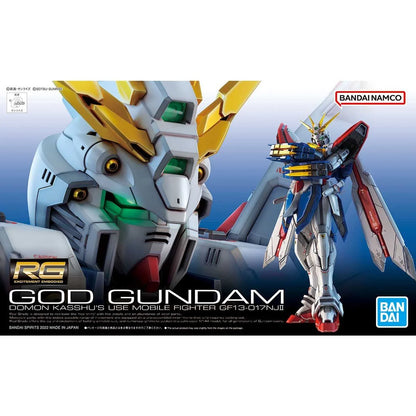 Gunpla God Gundam RG 1/144 – boîte Bandai