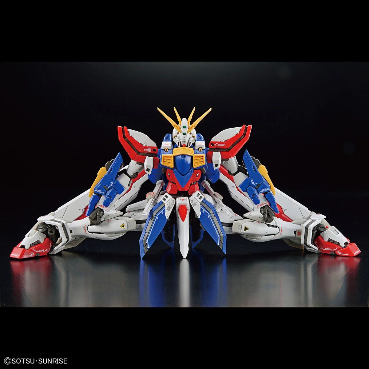 Gunpla God Gundam RG 1/144 – posing grand écart