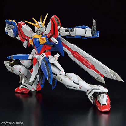 Gunpla God Gundam RG 1/144 – posing pouce levé