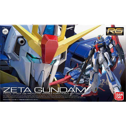 Gunpla RG Zeta Gundam- Boîte Bandai