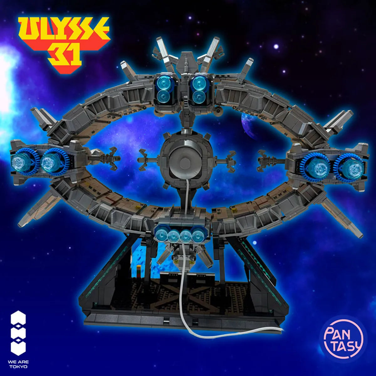 Ulysse 31 - We Are Tokyo x Pantasy - odysseus 50cm light up - vue arrière