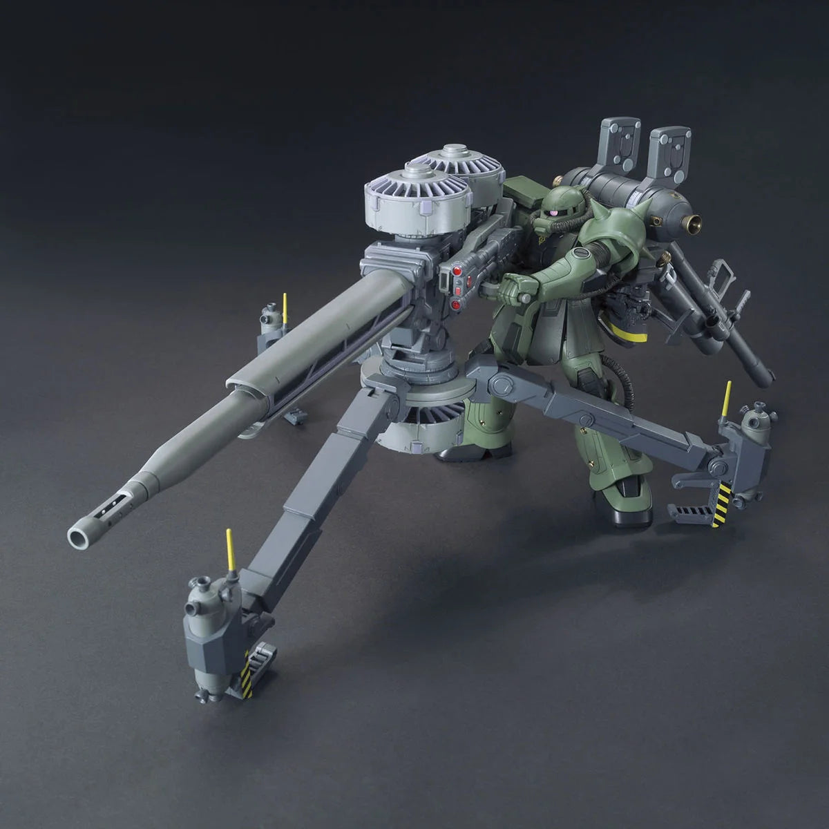 Gunpla HG MS-06 Zaku II + Big Gun Set - armement 2